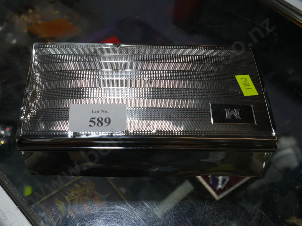 Sterling silver box Image 1++