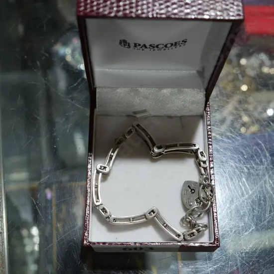 Sterling silver bracelet, 16g