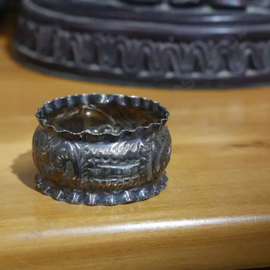 Sterling silver serviette ring