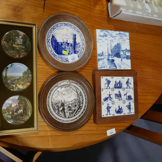 Delft tiles etc