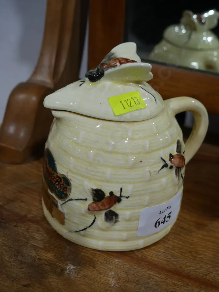 Tropic bee orange blossom honey ceramic jar Image 1++