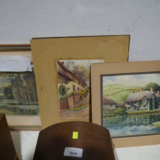 3 watercolors