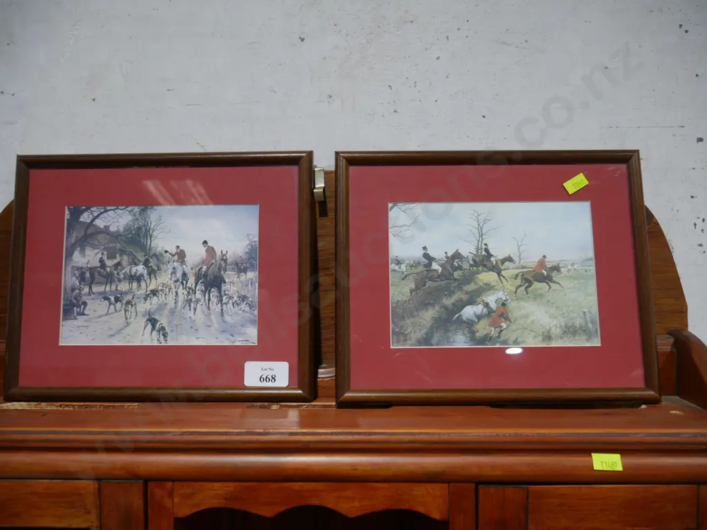 Hunting scene prints Image 1++