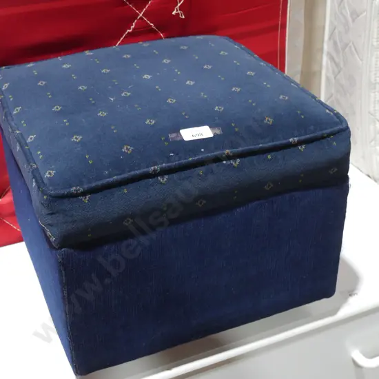 Storage footstool