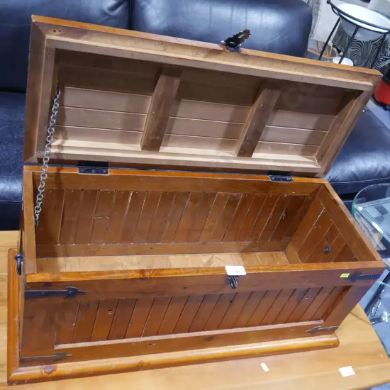 Wooden trunk