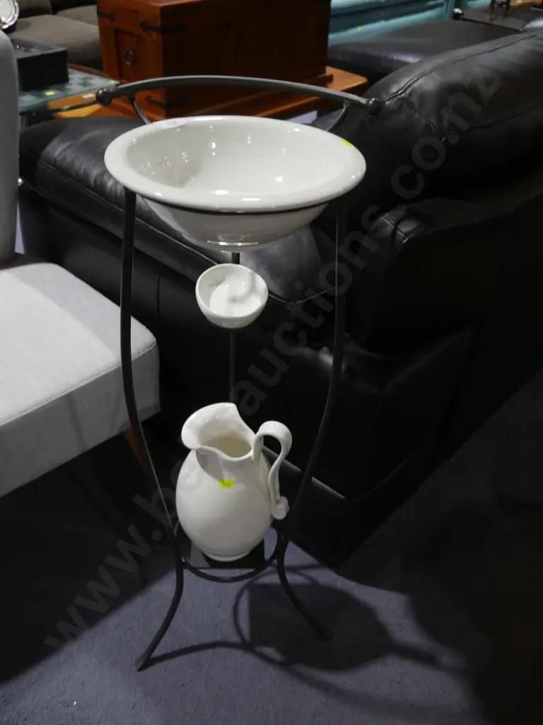 Wrought iron  basin set Image 1++