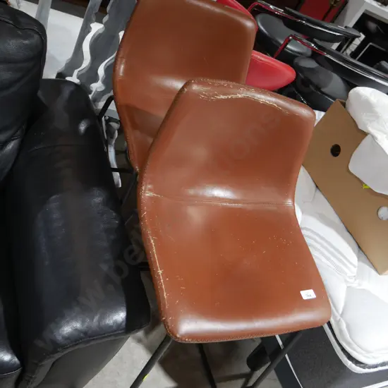 Two bar stools