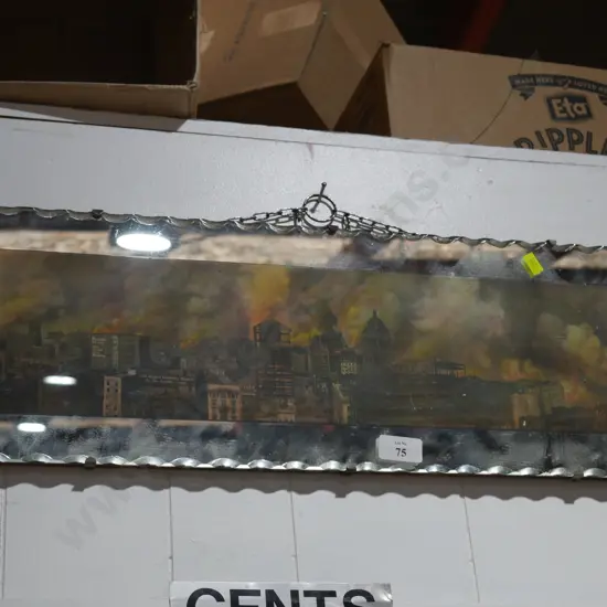 Mirror picture, San Francisco earthquake