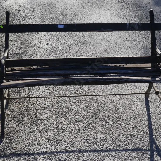 Outdoor bench