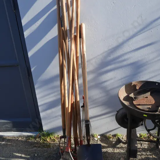 Assorted garden tools
