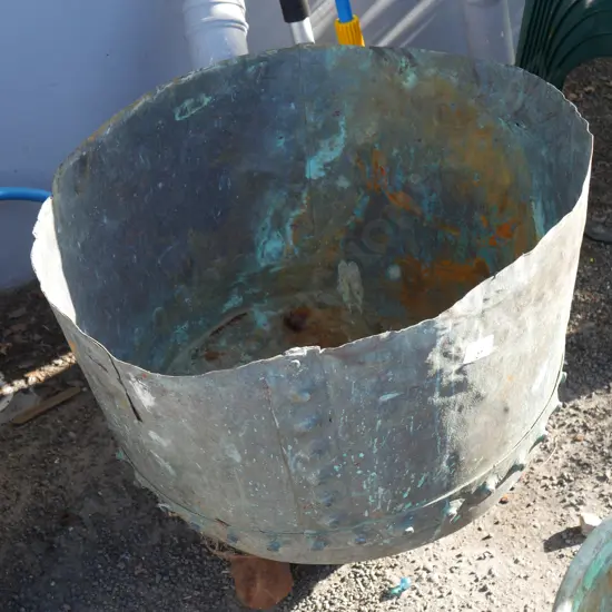 Copper bin