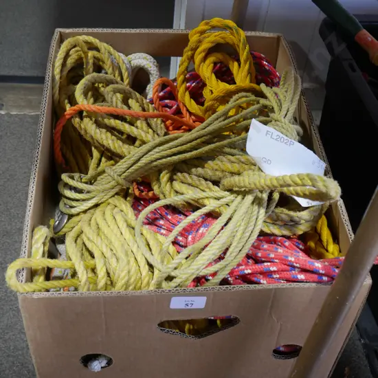 Box of ropes