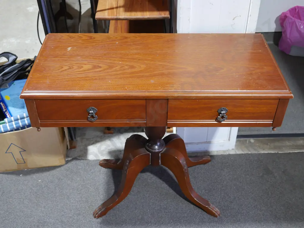2 drawer Hall table Image 1++