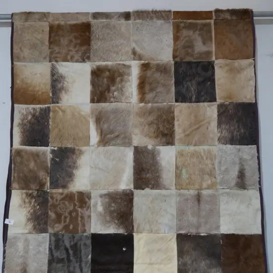 Deer skin rug