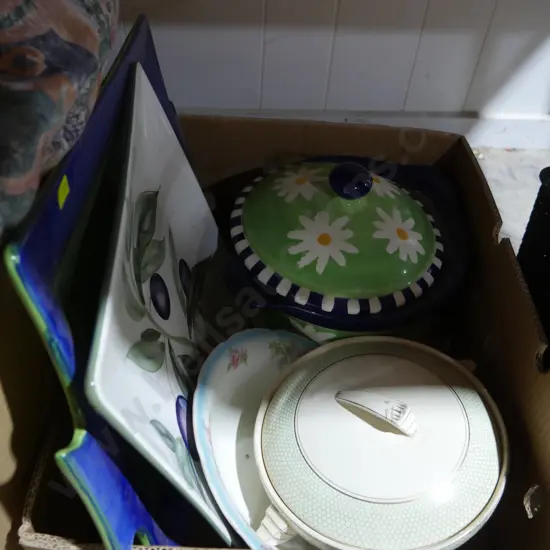 Casserole dishes etc