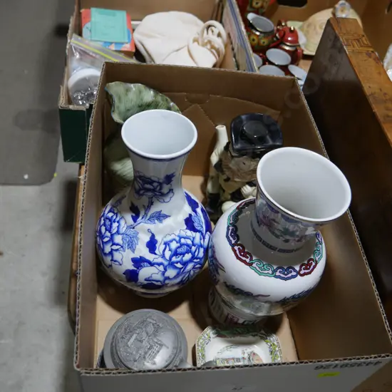 Vases etc