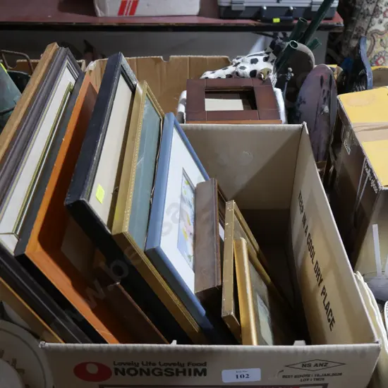 Box of artworks