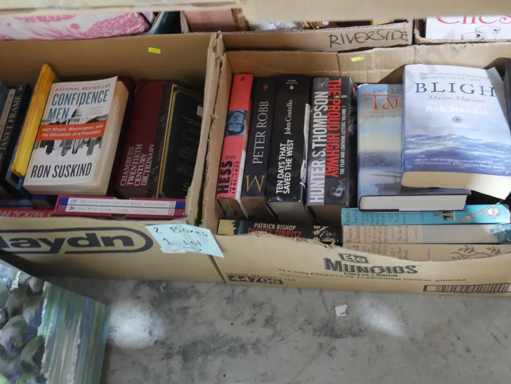 2 boxes of books Image 1++