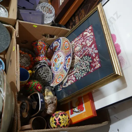 Artworks, ornaments etc