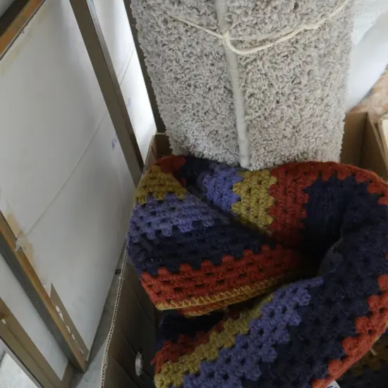 Wool blanket, floor rug
