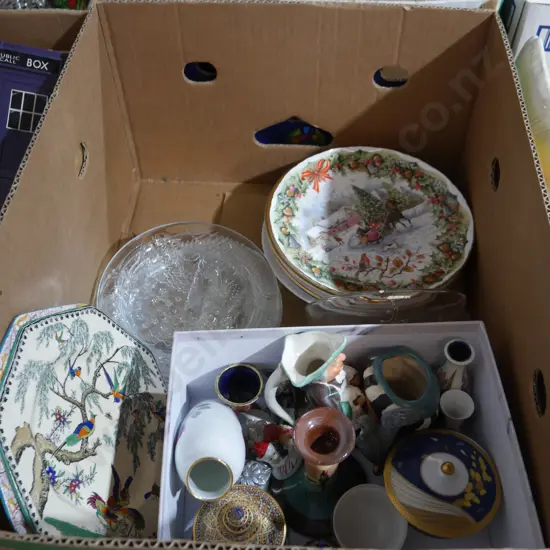China, character jugs, glassware