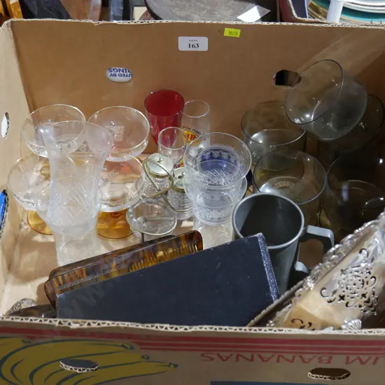 Glassware etc