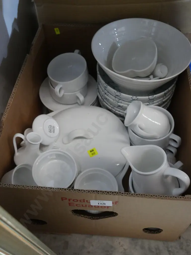 White dinnerware etc Image 1++