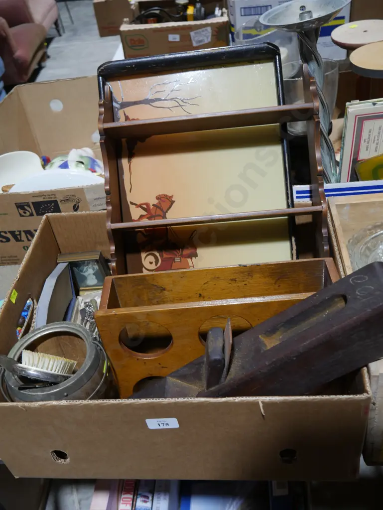 Small wooden shelf, wood plane etc Image 1++