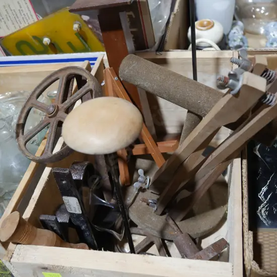 Hat stands etc