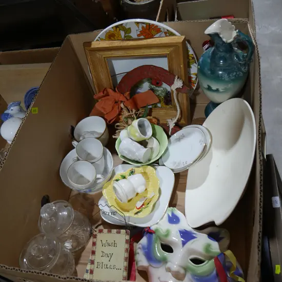 Assorted china