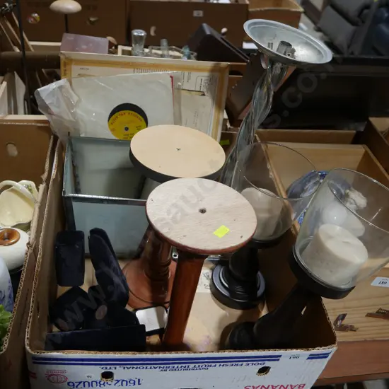 Plant stands, candle holders etc