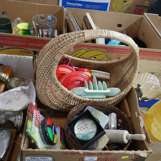 Basket and sundries