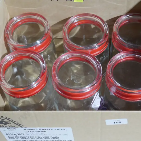 Glass storage containers