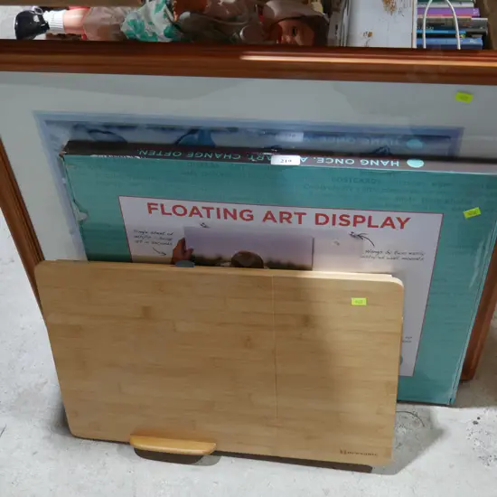 Picture, floating art display etc