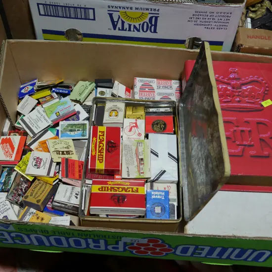 Matchboxes etc