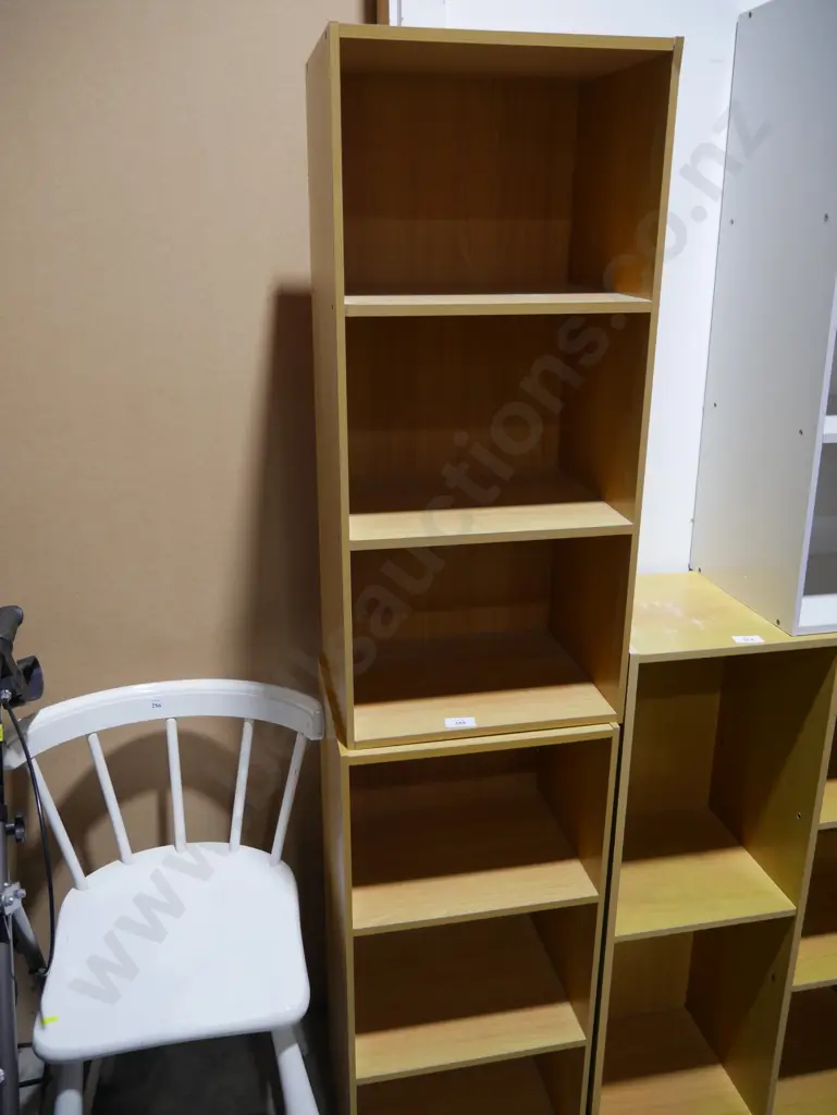 2 three tier book cases Image 1++