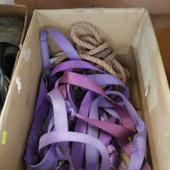 Strops and rope