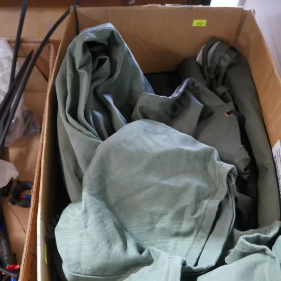 Wet weather gear etc