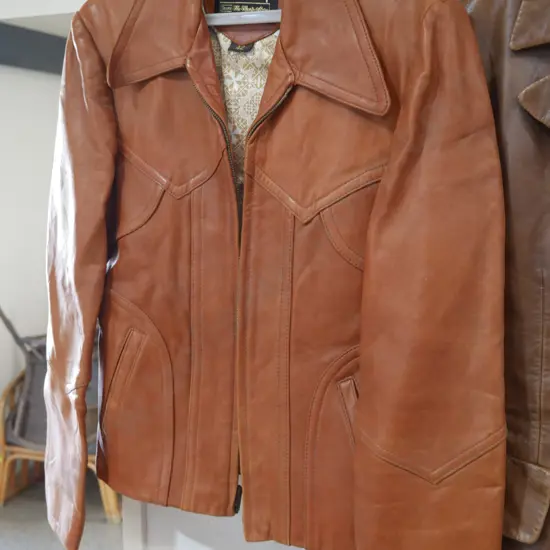 Leather jacket