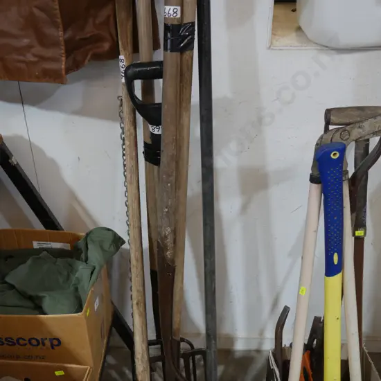 Assorted garden tools