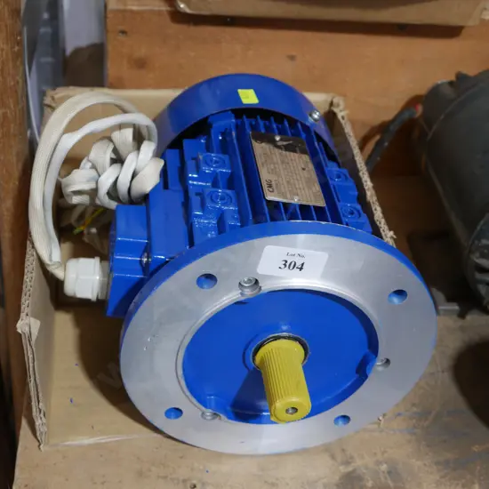 Three phase electric motor