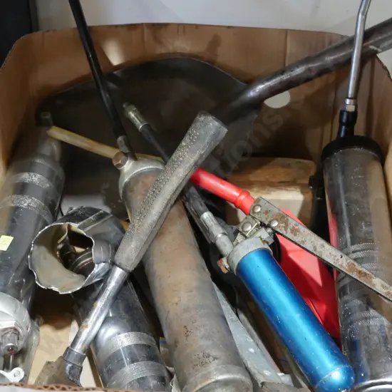 Grease guns etc