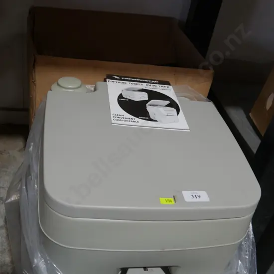 New camp master chemical toilet