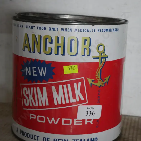 Anchor milk tin