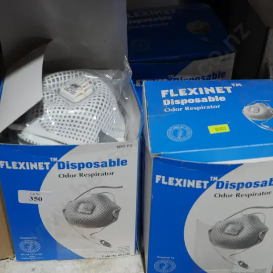 3 boxes disposable odor respirators