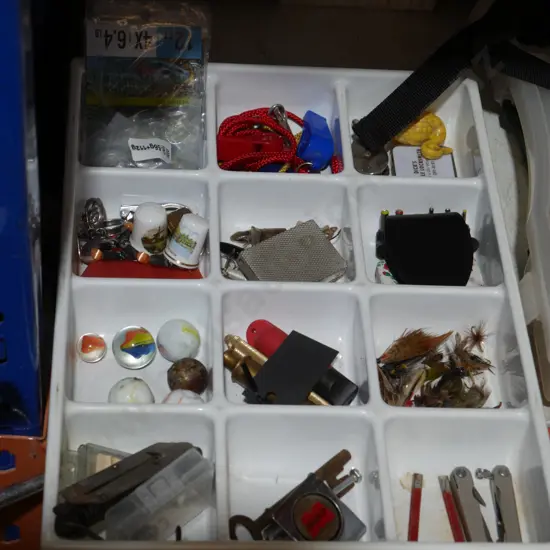 Fishing flies etc