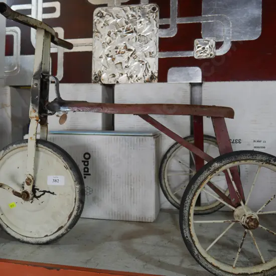 Vintage childs tricycle