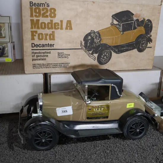 Jim Beam 1928 Model A Ford decanter - Empty