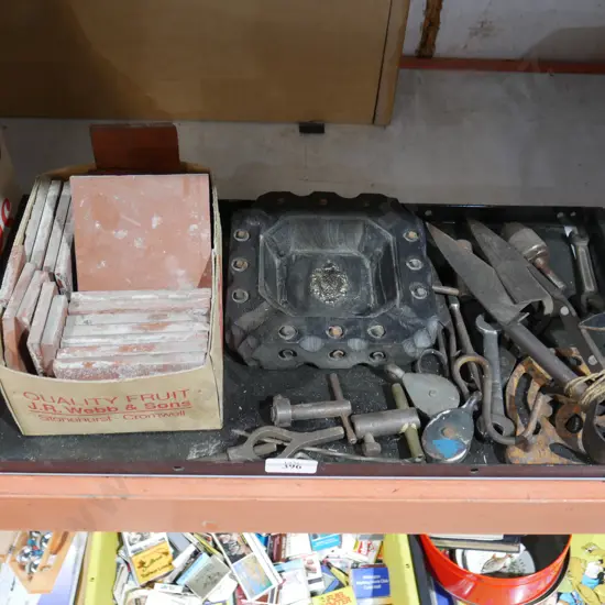 Tiles, tools etc