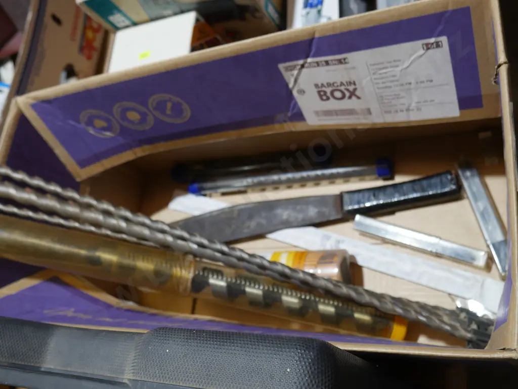 Large drill bits and machete Image 1++